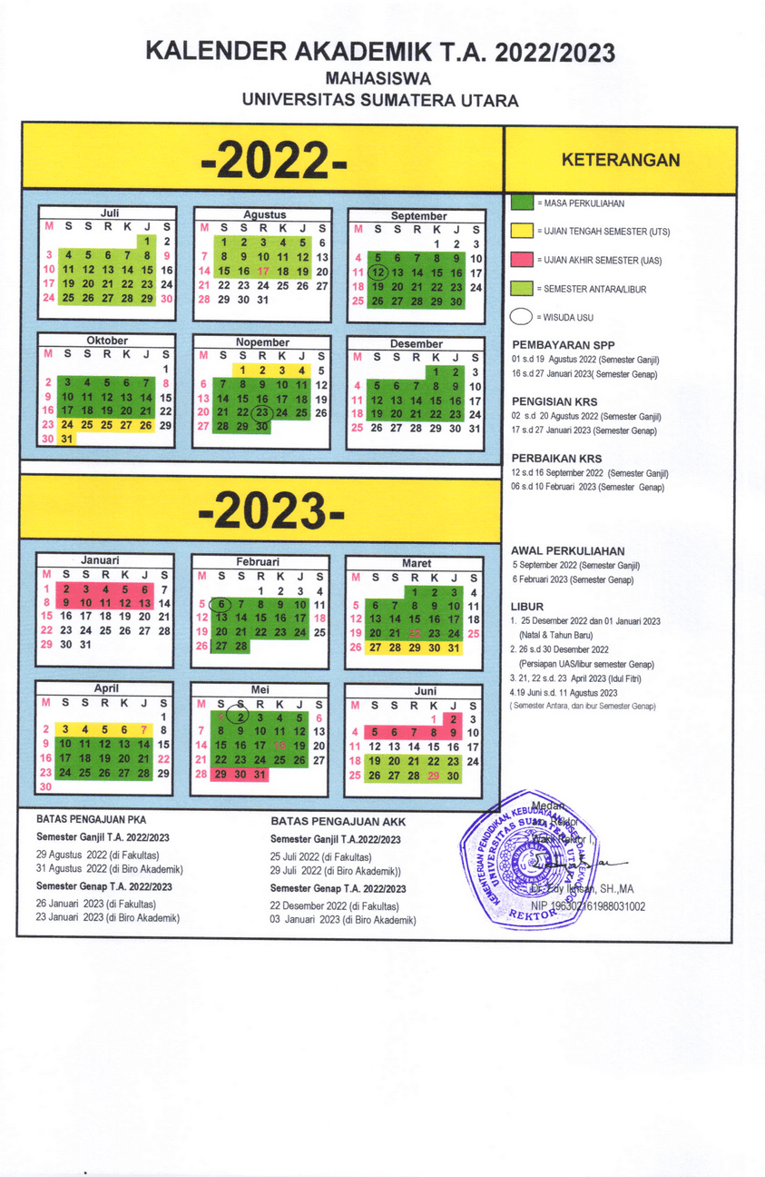 kalender akademik 2021 2022